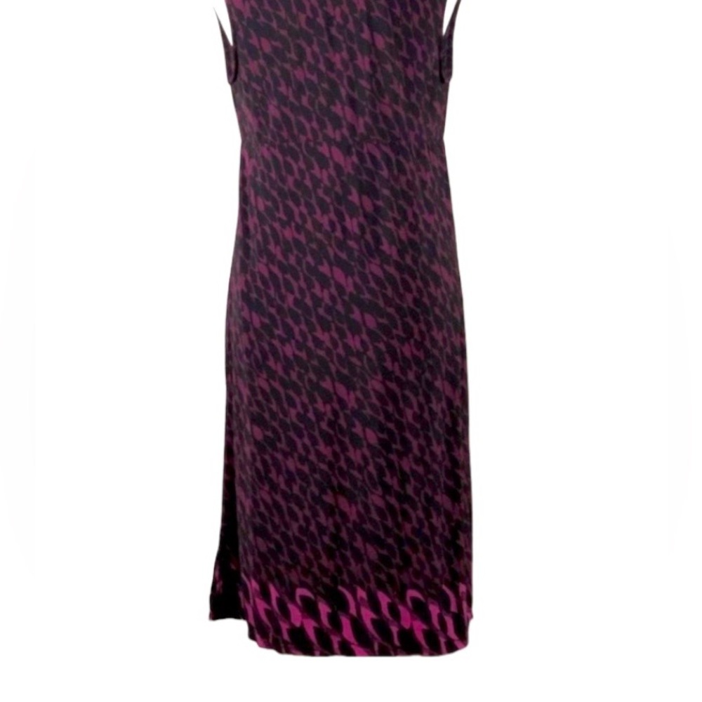 LIZ LANGE MATERNITY Sleeveless V-neck Stretchy Ombré Dress size M